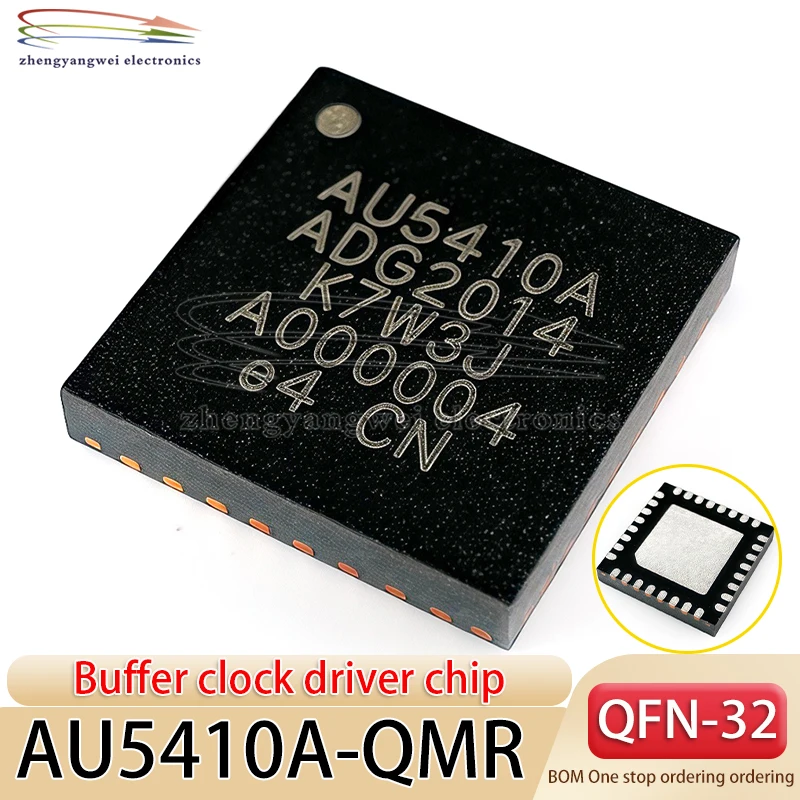 2PCS AU5410A-QMR QFN32 AU5410A Clock Buffer Driver Distributor Buffer Clock Driver Chip
2PCS AU5410A-QMR QFN32 AU5410A Clock Buffer Driver Distributor Buffer Clock Driver Chip