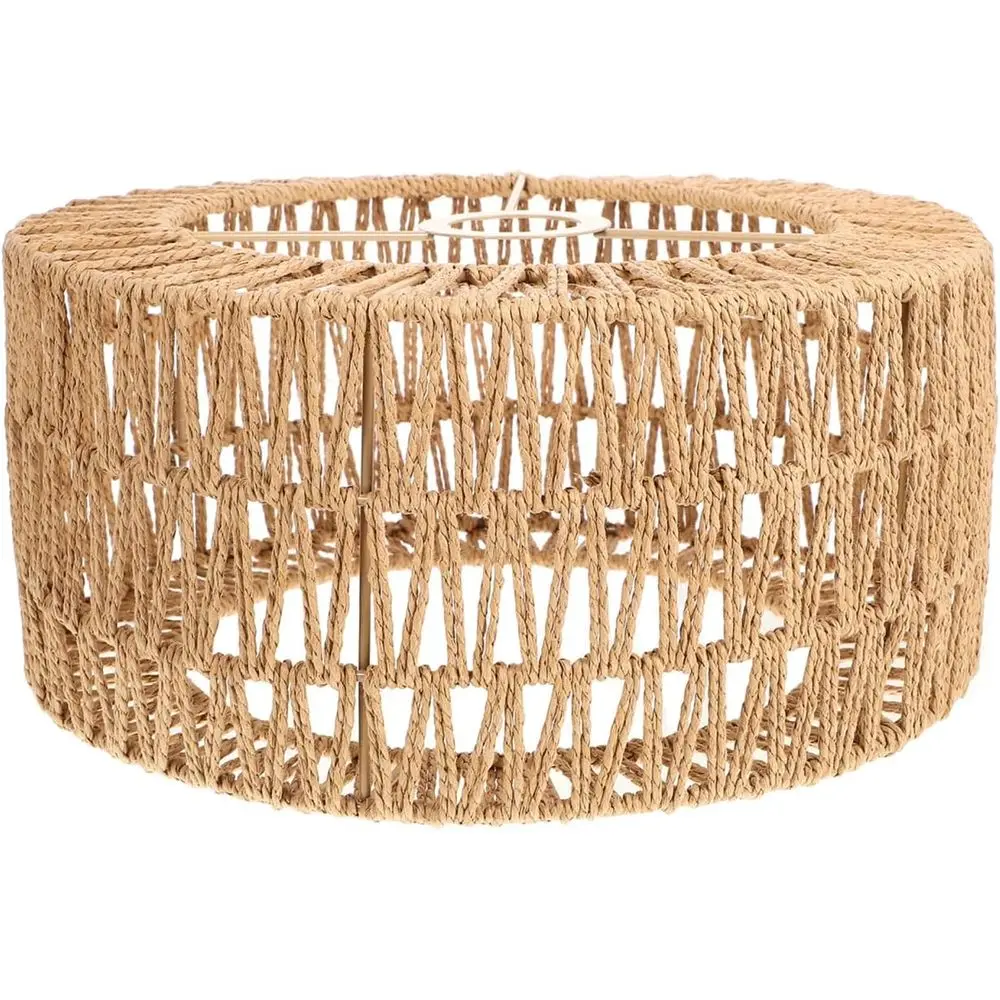 Плетеный вручную абажур из веревки, 12 x 6 дюймов, в деревенском стиле, для потолочного светильника E27, подвесной, для декора чайной комнаты, бара, гостиницы
Плетеный вручную абажур из веревки, 12 x 6 дюймов, в деревенском стиле, для потолочного светильника E27, подвесной, для декора чайной комнаты, бара, гостиницы