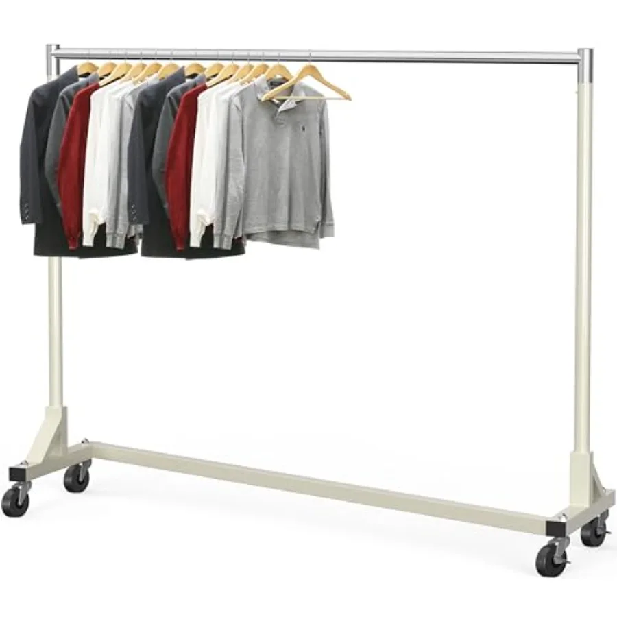 Industrial Grade Z-Base Garment Rack, 500lb Load with 63 Inch Extra Long Bar
Industrial Grade Z-Base Garment Rack, 500lb Load with 63 Inch Extra Long Bar