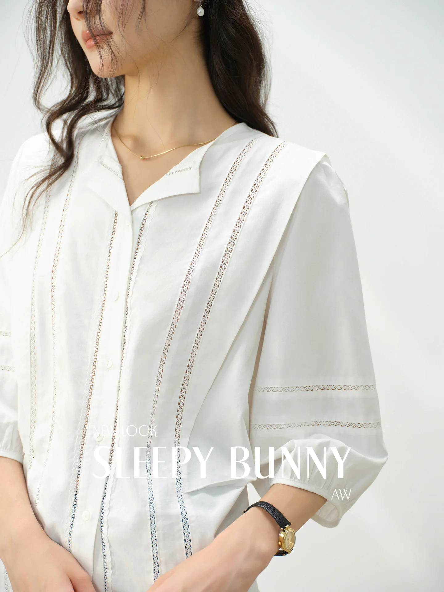 Elegant Vintage Casual Hollow Out Lace Lantern Sleeve Shirt Summer White Blouse for Women Chic Waist Design Office Workwear Top 
Elegant Vintage Casual Hollow Out Lace Lantern Sleeve Shirt Summer White Blouse for Women Chic Waist Design Office Workwear Top