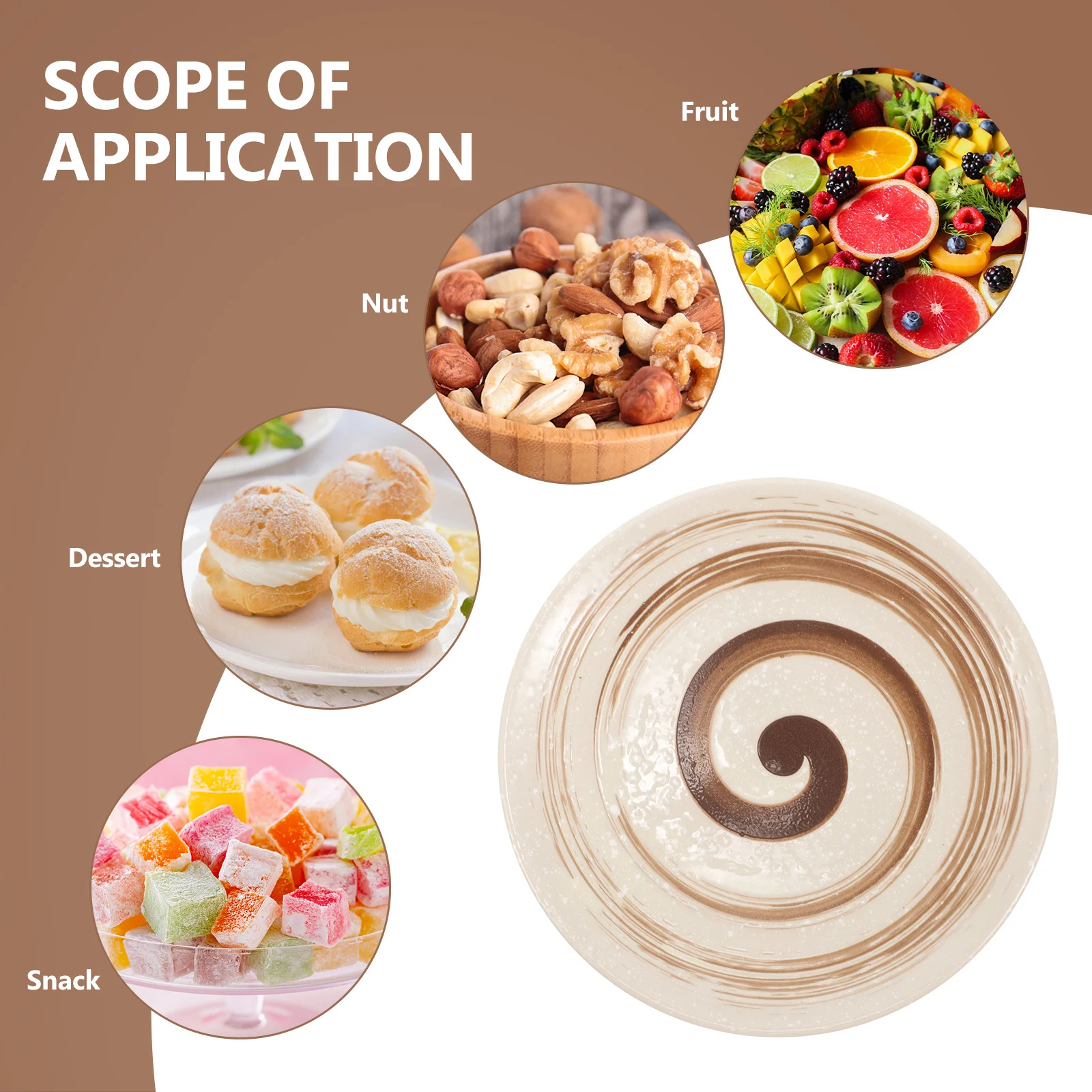 Ceramic Plate Appetizer Plates Household Snack Dish Decorative Dessert Snacks Matte
Ceramic Plate Appetizer Plates Household Snack Dish Decorative Dessert Snacks Matte