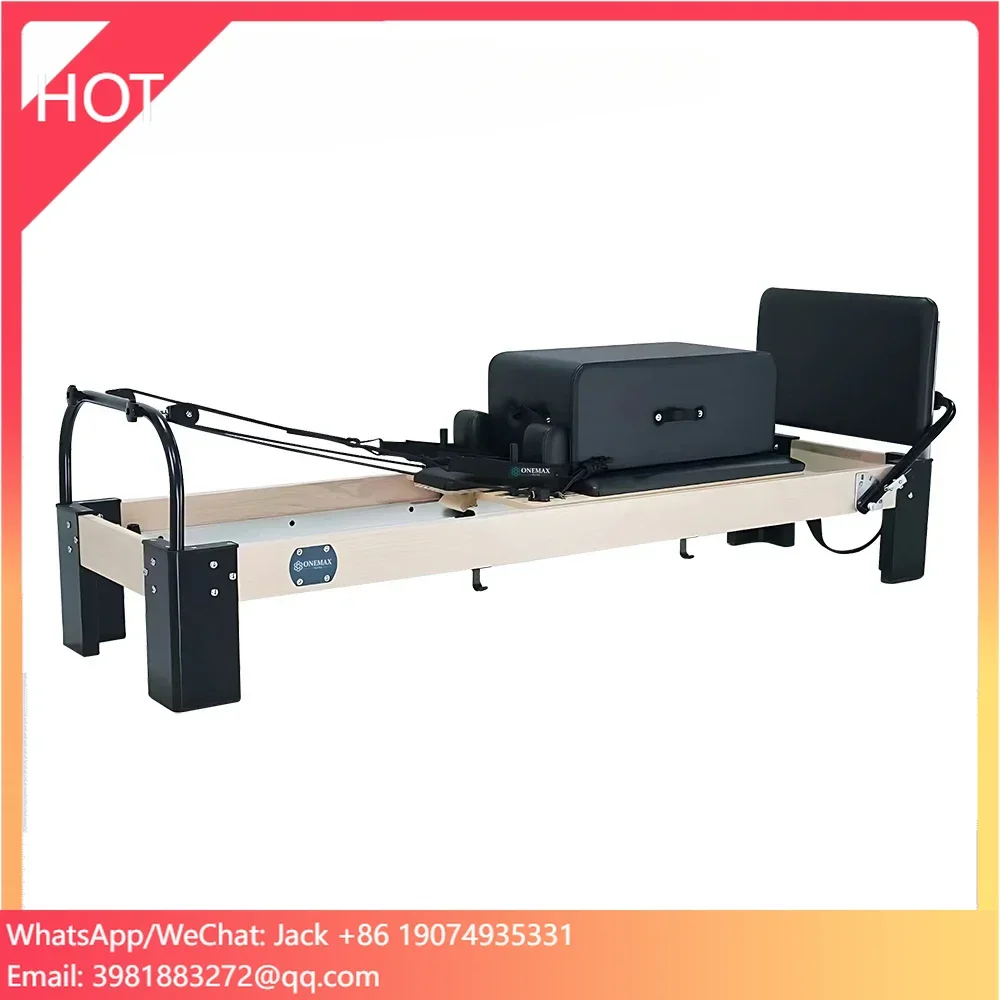 ONEMAX Luxury White Maple Pilates Reformer Yoga Core Training Bed Professional Pilates Machine For Home Gym
ONEMAX Luxury White Maple Pilates Reformer Yoga Core Training Bed Professional Pilates Machine For Home Gym