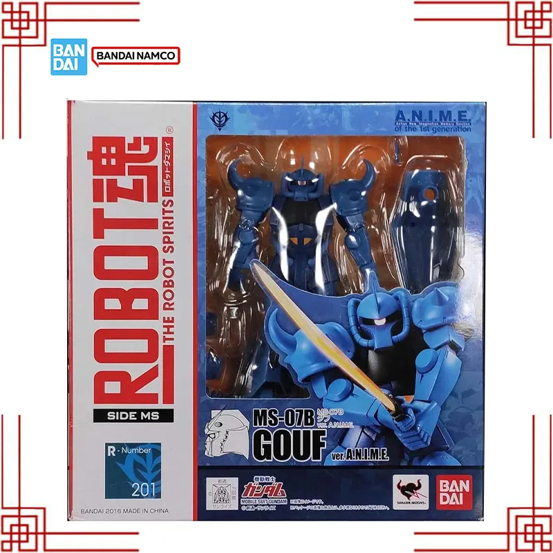 Bandai Gundam The Robot Spirits MS-07B Gouf Action Figure Model Kit Gunpla Building Kit Anime Collectibles Toys For Boys Gift
Bandai Gundam The Robot Spirits MS-07B Gouf Action Figure Model Kit Gunpla Building Kit Anime Collectibles Toys For Boys Gift