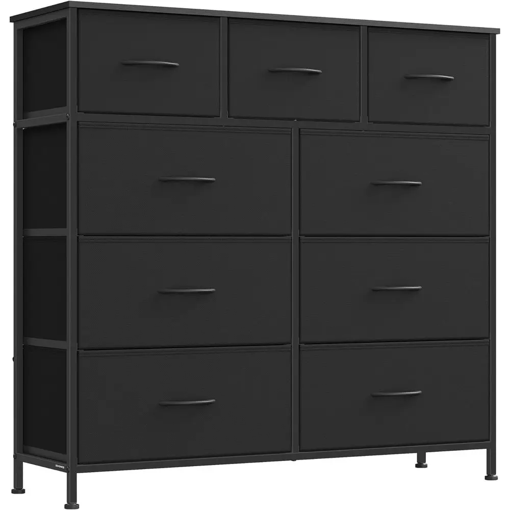 Non-Woven Fabric Drawers, Bedroom Chest Organizer, Steel Frame, Black Storage Unit for Closet and Entryway
Non-Woven Fabric Drawers, Bedroom Chest Organizer, Steel Frame, Black Storage Unit for Closet and Entryway