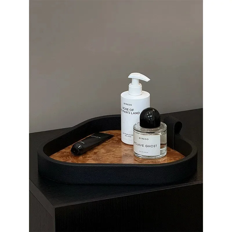 Luxury Style Fragrance Tray Solid Wood Black Candle Storage Plate High End Vanity Table Decorative Item
Luxury Style Fragrance Tray Solid Wood Black Candle Storage Plate High End Vanity Table Decorative Item