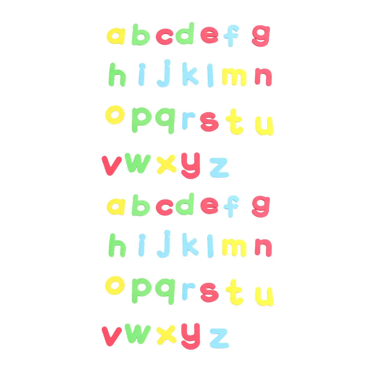 2Sets Refrigerator Alphabet Magnet Sticker Eva Durable Colorful Educational Letter Decals for Kitchen Whiteboard Kids
2Sets Refrigerator Alphabet Magnet Sticker Eva Durable Colorful Educational Letter Decals for Kitchen Whiteboard Kids