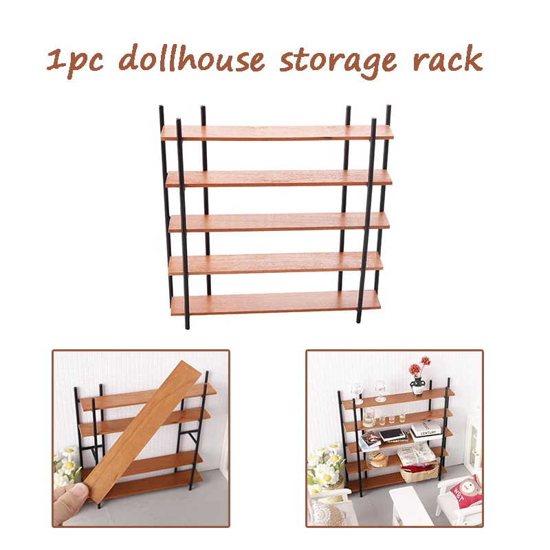 1/12 Dollhouse Simulation Bookshelf Five-layer Storage Rack Model Doll Home Miniature Display Stand Furniture Decor Toy
1/12 Dollhouse Simulation Bookshelf Five-layer Storage Rack Model Doll Home Miniature Display Stand Furniture Decor Toy
