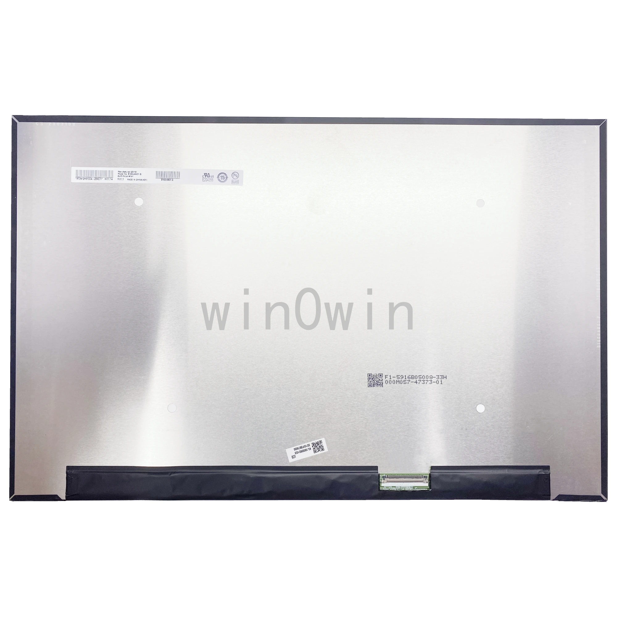 B160UAN01.Q LCD LED Screen Replacement Display Panel Matrix 16.0 inch 1920x1200 40pins
B160UAN01.Q LCD LED Screen Replacement Display Panel Matrix 16.0 inch 1920x1200 40pins
