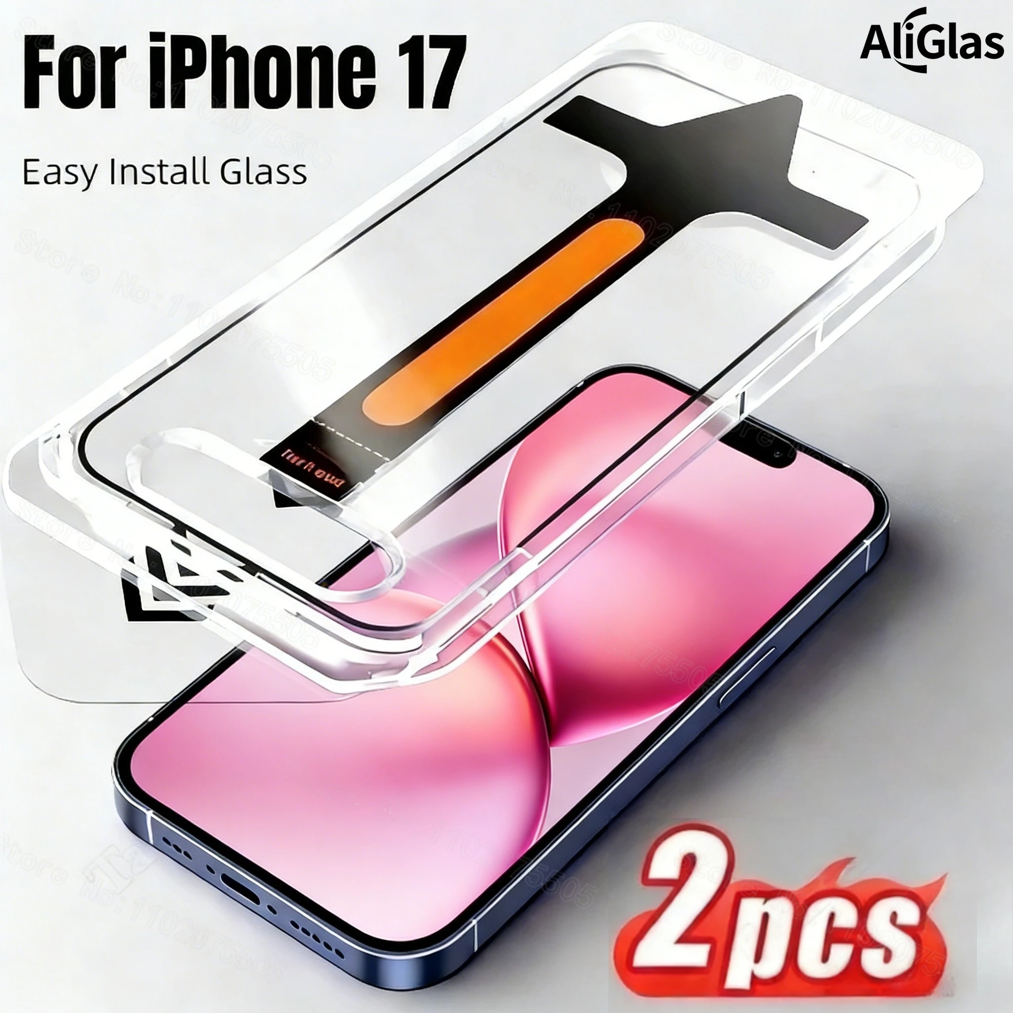 Full Cover Screen Protector for IPhone 17 Pro Max Air One Click Installation Clear Glass for IPhone 17 Pro Anti-Shatter Glass
Full Cover Screen Protector for IPhone 17 Pro Max Air One Click Installation Clear Glass for IPhone 17 Pro Anti-Shatter Glass