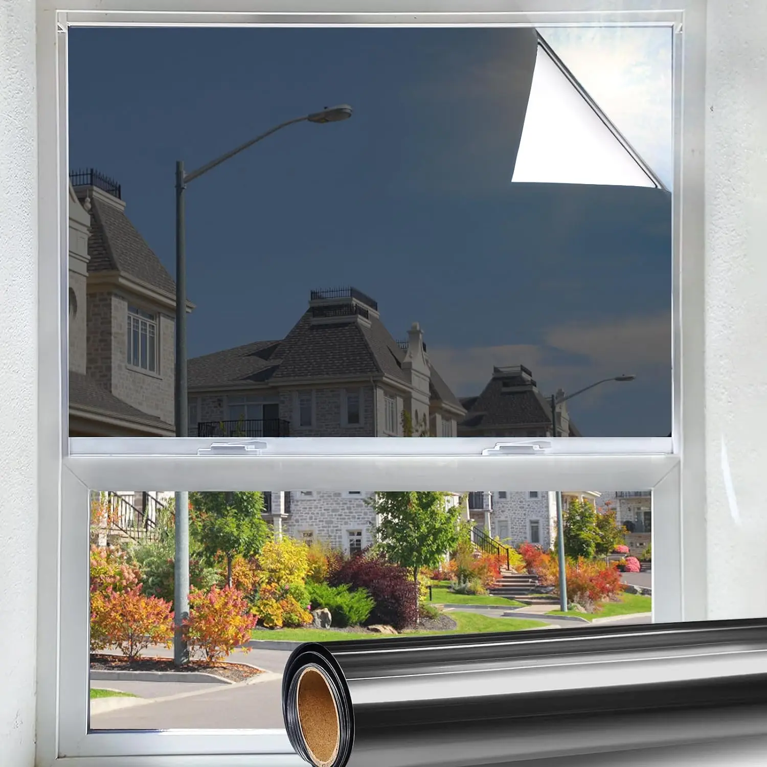 Heat Control Window Film, Sun Blackout UV Protection, one-Way Privacy Mirror Reflective Film,Explosion-Proof PET Material
Heat Control Window Film, Sun Blackout UV Protection, one-Way Privacy Mirror Reflective Film,Explosion-Proof PET Material