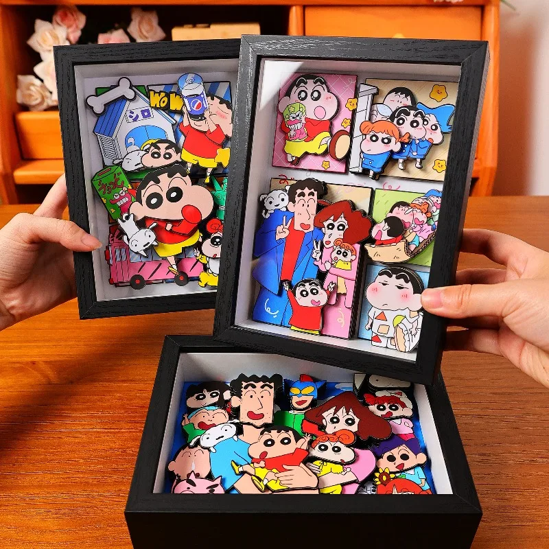 Crayon Shin-chan Cartoon 3D Decorative Painting Shinnosuke Nohara Figure Handmade Decorative Picture Frame Desktop Decoration
Crayon Shin-chan Cartoon 3D Decorative Painting Shinnosuke Nohara Figure Handmade Decorative Picture Frame Desktop Decoration