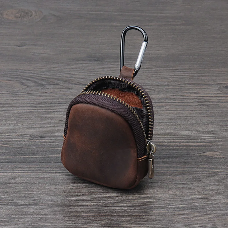 PU Leather Carabiner Multi-Color Retro Mini Coin Purse Keychain Wallet
PU Leather Carabiner Multi-Color Retro Mini Coin Purse Keychain Wallet