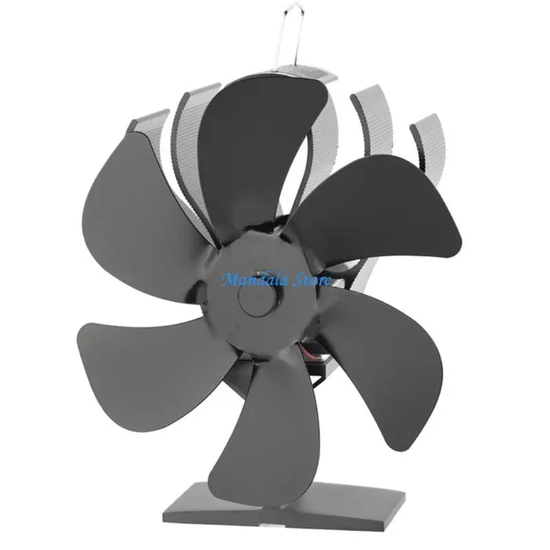U2JC Updated Heat Powered Stove Fan Larger Air Heat Powered Stove 6-Blade
U2JC Updated Heat Powered Stove Fan Larger Air Heat Powered Stove 6-Blade