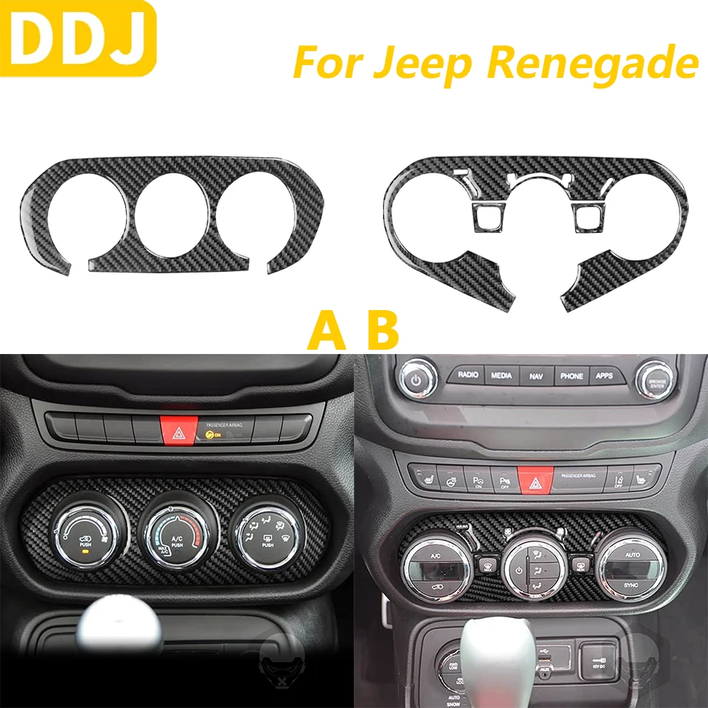 For Jeep Renegade 2014-2023 Carbon Fiber Central Air Conditioning AC Control Panel Cover Trim Car Accessories Decoration Sticker
For Jeep Renegade 2014-2023 Carbon Fiber Central Air Conditioning AC Control Panel Cover Trim Car Accessories Decoration Sticker
