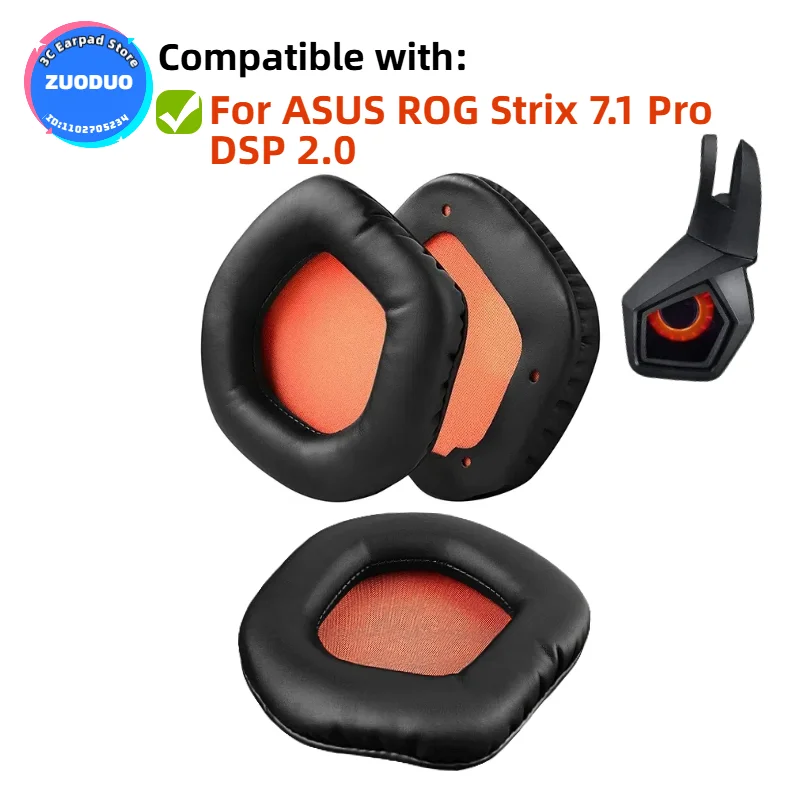 For ASUS ROG Strix 7.1 Pro DSP 2.0 Original earmuffs with buckle Headphones Memory Foam Ear Cushions High Quality
For ASUS ROG Strix 7.1 Pro DSP 2.0 Original earmuffs with buckle Headphones Memory Foam Ear Cushions High Quality