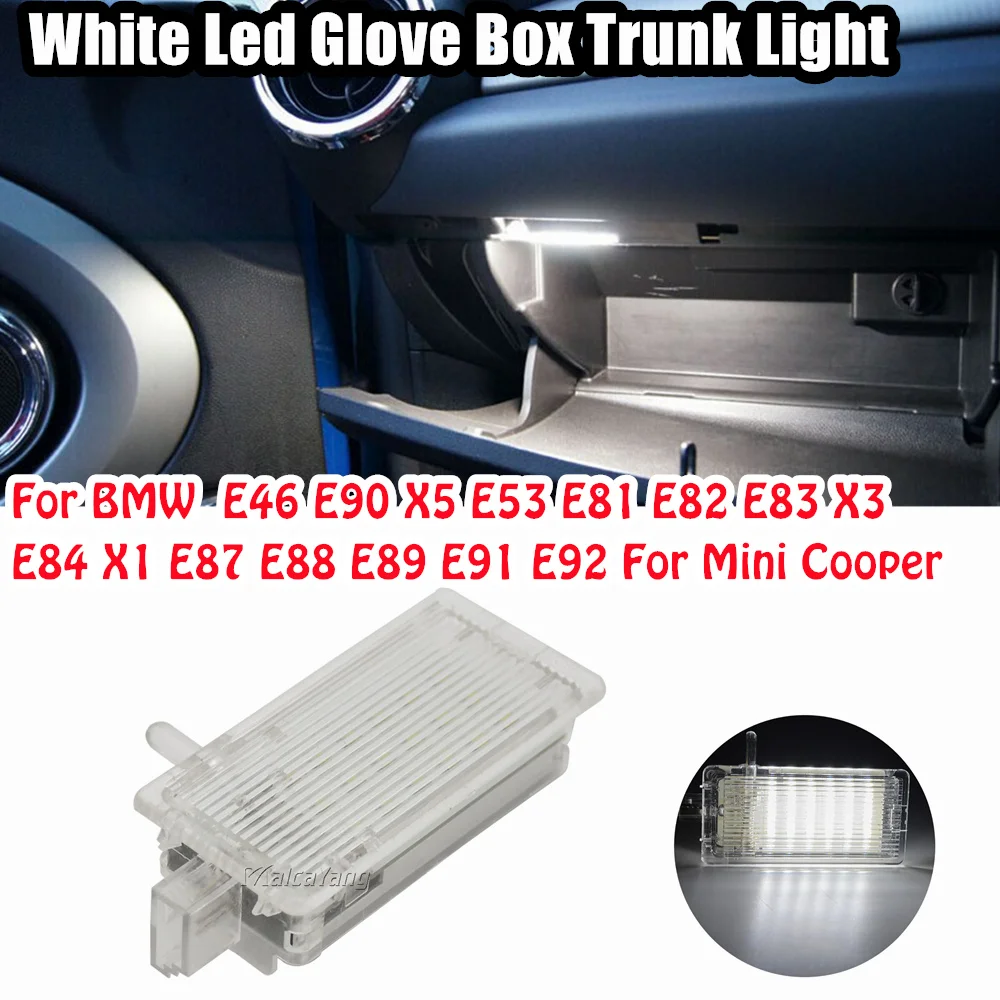 Canbus No Error Interior Glove Box Lamp For BMW E36 E38 E39 E46 E60 E60 E61 E63 E65 E66 E82 E88 E90 E92 E93 Luggage Trunk Light
Canbus No Error Interior Glove Box Lamp For BMW E36 E38 E39 E46 E60 E60 E61 E63 E65 E66 E82 E88 E90 E92 E93 Luggage Trunk Light