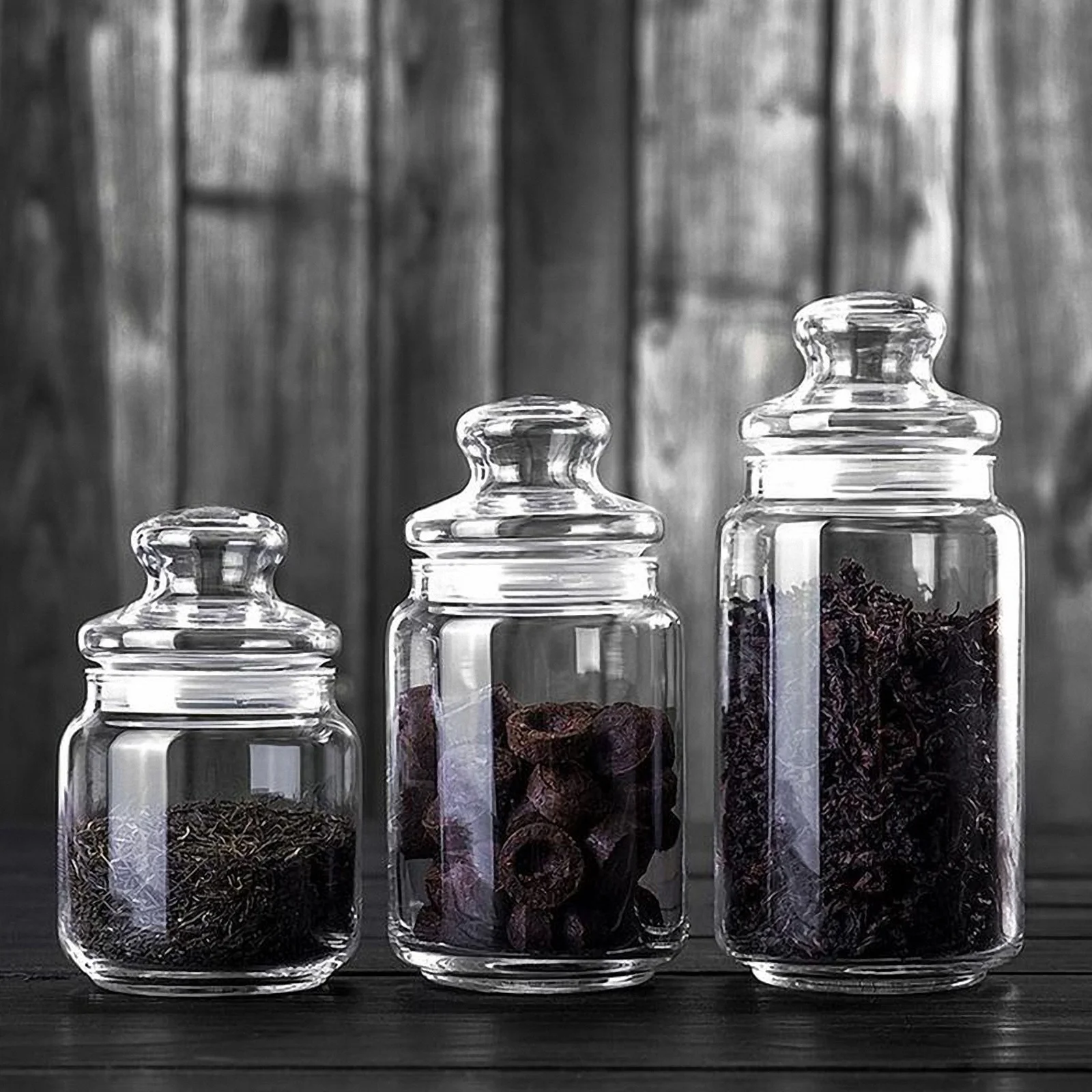 1Pcs 500Ml Glass Storage Jar Transparent Airtight Food Container with Lid for Tea Leaves Sugar Rice Kitchen Pantry Organization
1Pcs 500Ml Glass Storage Jar Transparent Airtight Food Container with Lid for Tea Leaves Sugar Rice Kitchen Pantry Organization