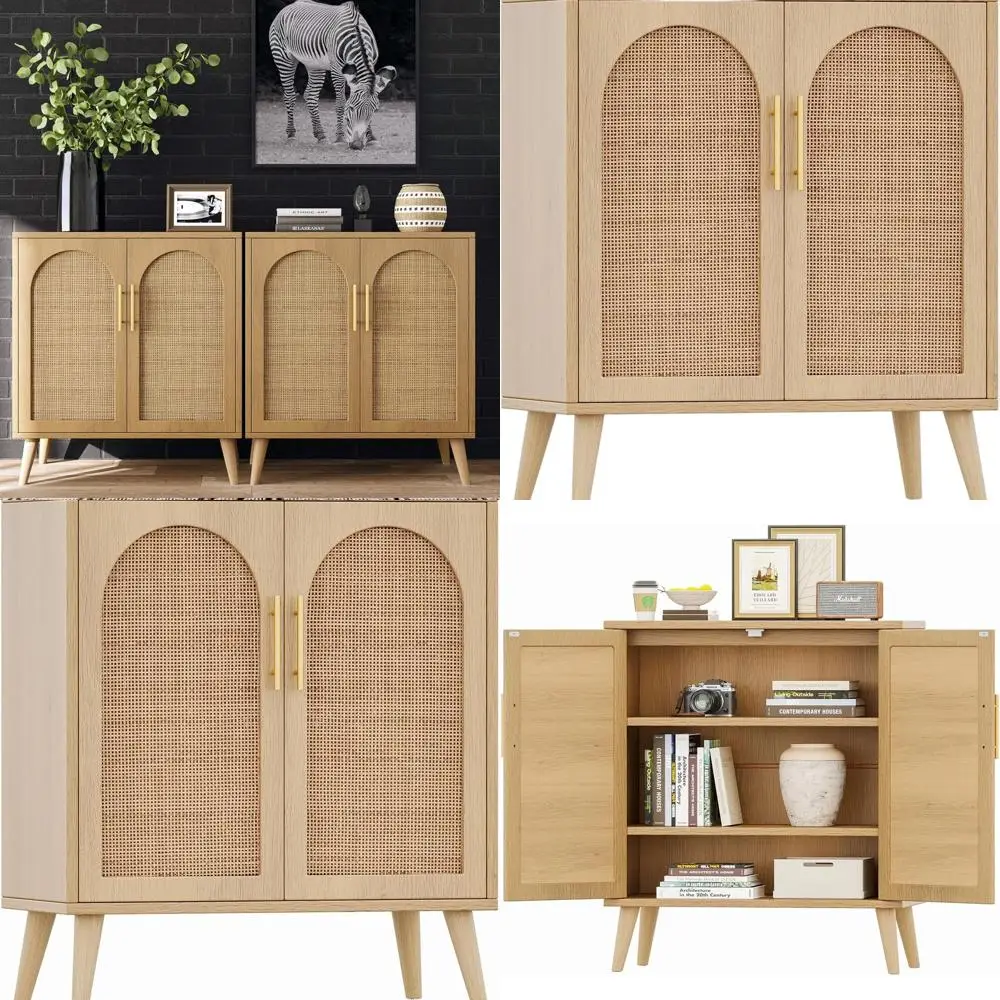 Современный шкаф из ротанга для хранения вещей, универсальный буфет натурального цвета для гостиной, столовой и кухни
Современный шкаф из ротанга для хранения вещей, универсальный буфет натурального цвета для гостиной, столовой и кухни