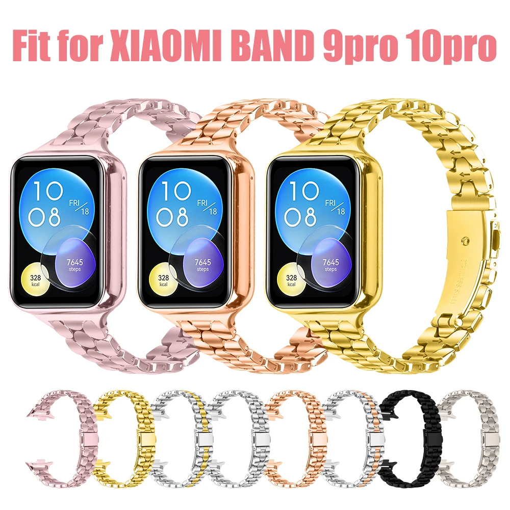 Ремешок из нержавеющей стали Pearl для Xiaomi 8 Pro/9 Pro, регулируемый, с металлической застежкой, для Mi Band 10/9/8
Ремешок из нержавеющей стали Pearl для Xiaomi 8 Pro/9 Pro, регулируемый, с металлической застежкой, для Mi Band 10/9/8