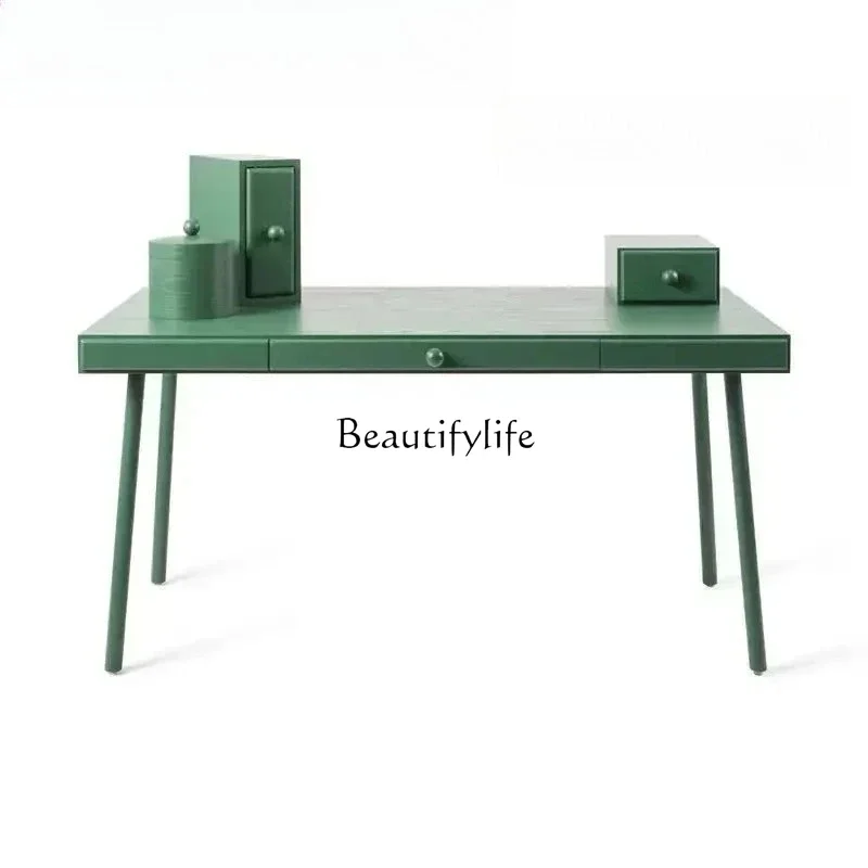FG17Nordic light luxury solid wood makeup table designer American country writing desk fashionable and simple home
FG17Nordic light luxury solid wood makeup table designer American country writing desk fashionable and simple home