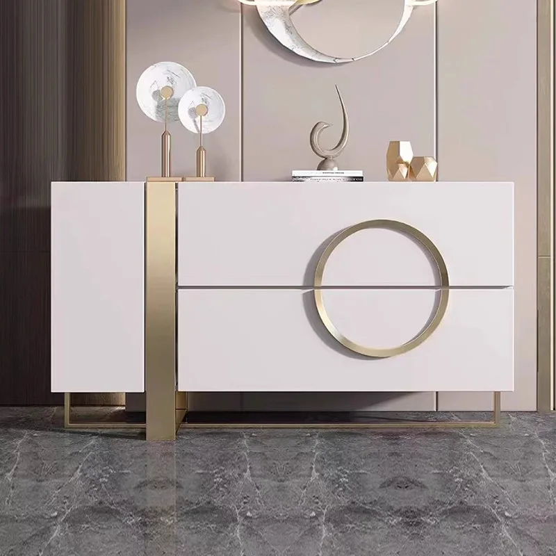 Italian light luxury porch cabinet dining side cabinet bedroom post-modern locker foyer aisle entry stainless steel
Italian light luxury porch cabinet dining side cabinet bedroom post-modern locker foyer aisle entry stainless steel