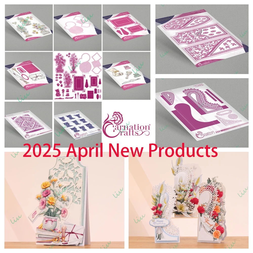 2025 April New Lace Cascade Card Shape Delightful Dls Garden Song Die Set Metal Cutting Dies for DIY Handmade Album Calendar
2025 April New Lace Cascade Card Shape Delightful Dls Garden Song Die Set Metal Cutting Dies for DIY Handmade Album Calendar
