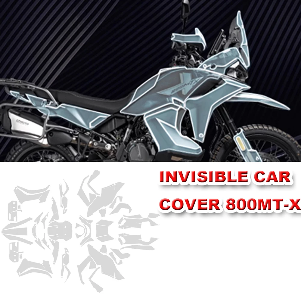 For CFMOTO 800MT-X TPU Complete Anti-Scratch Protective Film Set Invisible Car Cover Fit 800MT X PPF Motorcycle Paint Protection
For CFMOTO 800MT-X TPU Complete Anti-Scratch Protective Film Set Invisible Car Cover Fit 800MT X PPF Motorcycle Paint Protection