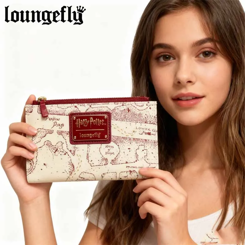New Loungefly Series Harry Potter Map Printed Long Zipper Wallet Handbag Mini Backpack
New Loungefly Series Harry Potter Map Printed Long Zipper Wallet Handbag Mini Backpack