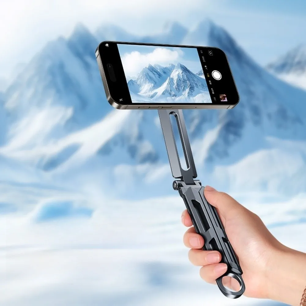 Aluminum Alloy Magnetic Phone Tripod Stand Rotating Foldable Phone Holder Strong Adsorption Adjustable Angle Travel Phone Tripod
Aluminum Alloy Magnetic Phone Tripod Stand Rotating Foldable Phone Holder Strong Adsorption Adjustable Angle Travel Phone Tripod