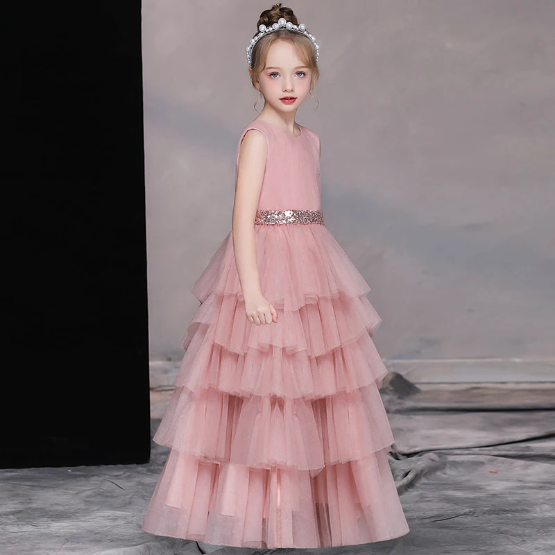 Girls' Mesh Layered Skirt Junior Bridesmaid Dress Children's Elegant Dress Christmas Birthday Princess Dress/Customizable
Girls' Mesh Layered Skirt Junior Bridesmaid Dress Children's Elegant Dress Christmas Birthday Princess Dress/Customizable