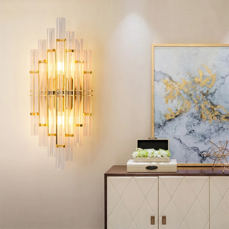 Crystal LED Wall Lamp Light Luxury Wall Light Modern Nordic Wall Sconce Indoor Lighting Home Decor Living Room Bedroom Bedside
Crystal LED Wall Lamp Light Luxury Wall Light Modern Nordic Wall Sconce Indoor Lighting Home Decor Living Room Bedroom Bedside