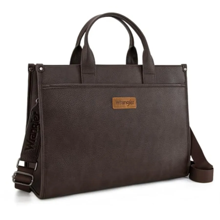 Wrangler Laptop Bag for Women 15.6 Inch Vintage Work Tote Bag for Business Briefcase Handbag with Adjustable Shoulder Strap
Wrangler Laptop Bag for Women 15.6 Inch Vintage Work Tote Bag for Business Briefcase Handbag with Adjustable Shoulder Strap