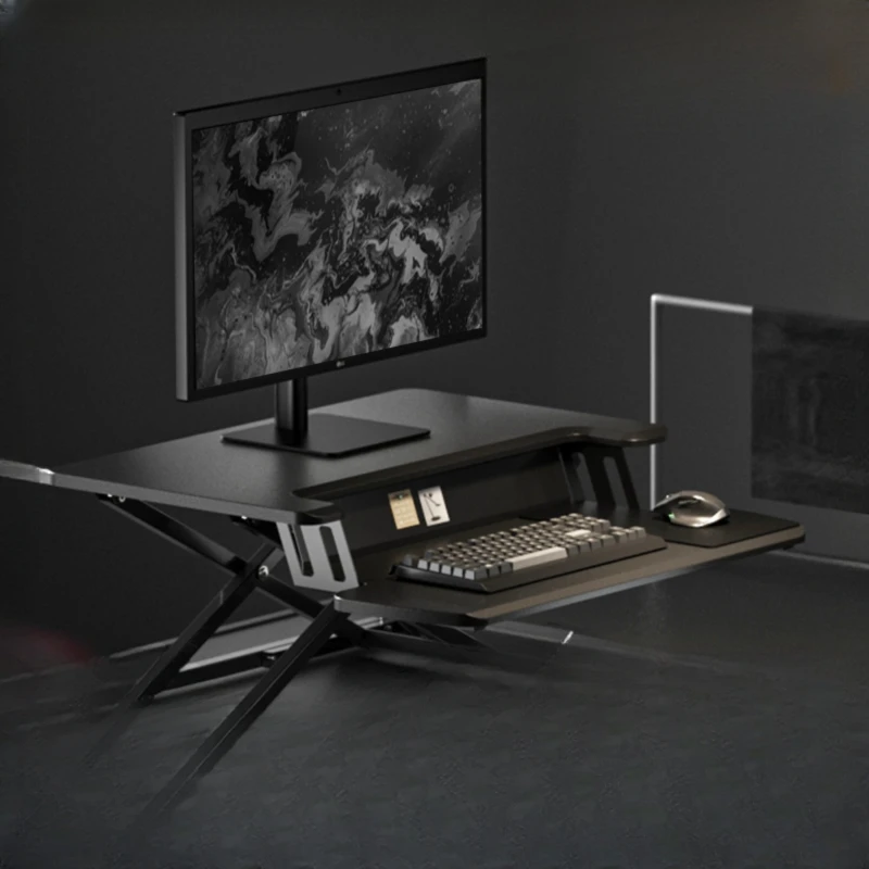 Small fairy table standing workbench laptop monitor office computer height adjustable desk elevated shelf
Small fairy table standing workbench laptop monitor office computer height adjustable desk elevated shelf