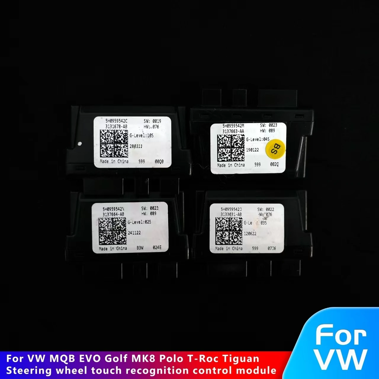 For VW MQB EVO Golf MK8 Polo T-Roc Tiguan Steering wheel touch recognition control module
For VW MQB EVO Golf MK8 Polo T-Roc Tiguan Steering wheel touch recognition control module