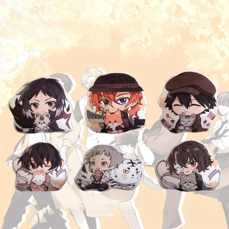 40cm Anime Peripherals Nakahara Chuuya Nakajima Atsushi Cute Plush Doll Stuffed Throw Pillow Cartoon Cushion Toys Gifts
40cm Anime Peripherals Nakahara Chuuya Nakajima Atsushi Cute Plush Doll Stuffed Throw Pillow Cartoon Cushion Toys Gifts