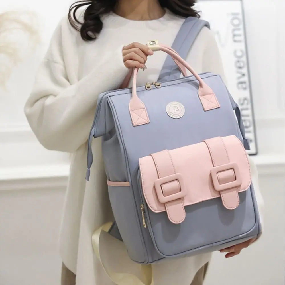Korean Style Diaper Bag Backpack Durable Large Capacity Travel Backpack Waterproof Wear-resistant Breastfeeding Bag
Korean Style Diaper Bag Backpack Durable Large Capacity Travel Backpack Waterproof Wear-resistant Breastfeeding Bag