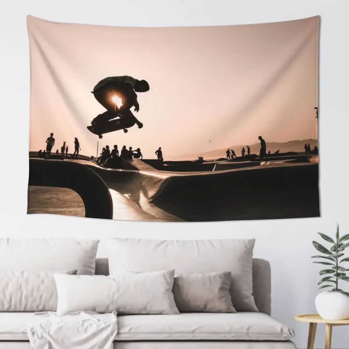 Horizontal Skateboarding Print Venice Skatepark Poster Photography Print Venice Beach Dusk Tapestry
Horizontal Skateboarding Print Venice Skatepark Poster Photography Print Venice Beach Dusk Tapestry
