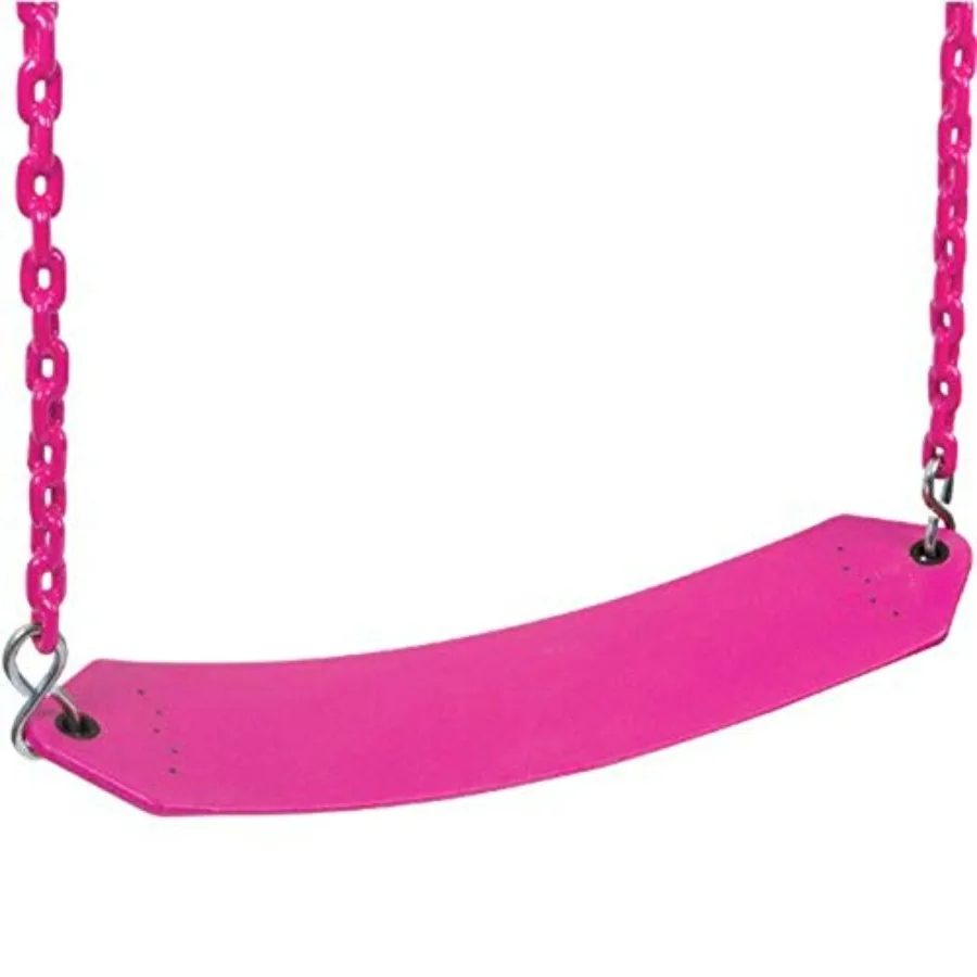 Premium Residential Belt Seat with 5.5Ft Coated Chain SSS Logo Sticker Playground Accessory Pink
Premium Residential Belt Seat with 5.5Ft Coated Chain SSS Logo Sticker Playground Accessory Pink