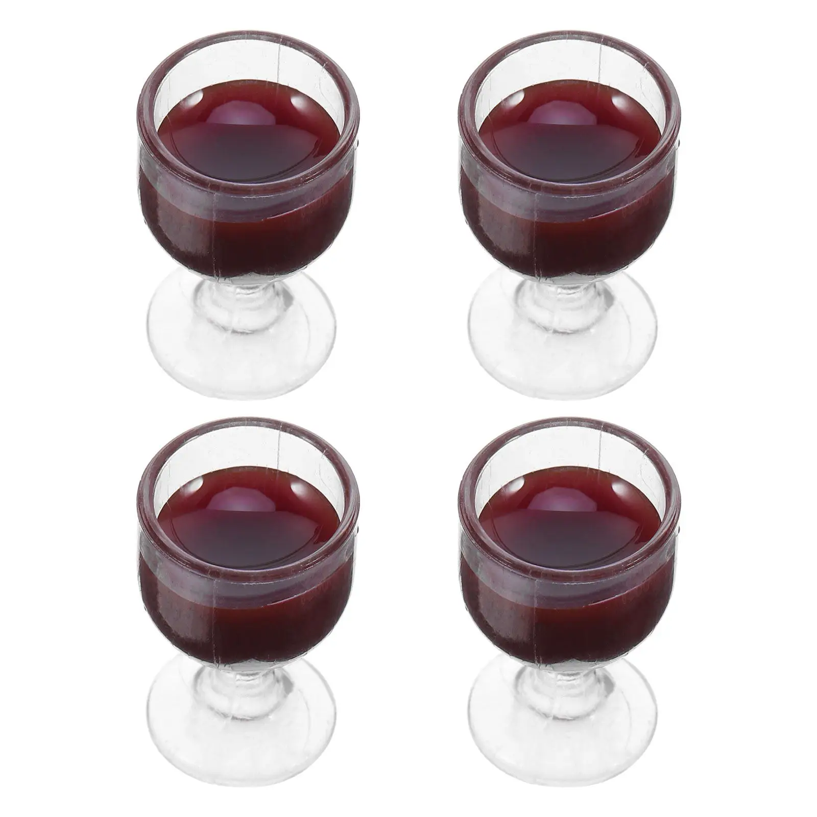 4Pcs Realistic Mini Wine Glasses Resin Miniature Stemware for Dollhouse Decorations Small Drinkware Accessories Mini Dining
4Pcs Realistic Mini Wine Glasses Resin Miniature Stemware for Dollhouse Decorations Small Drinkware Accessories Mini Dining