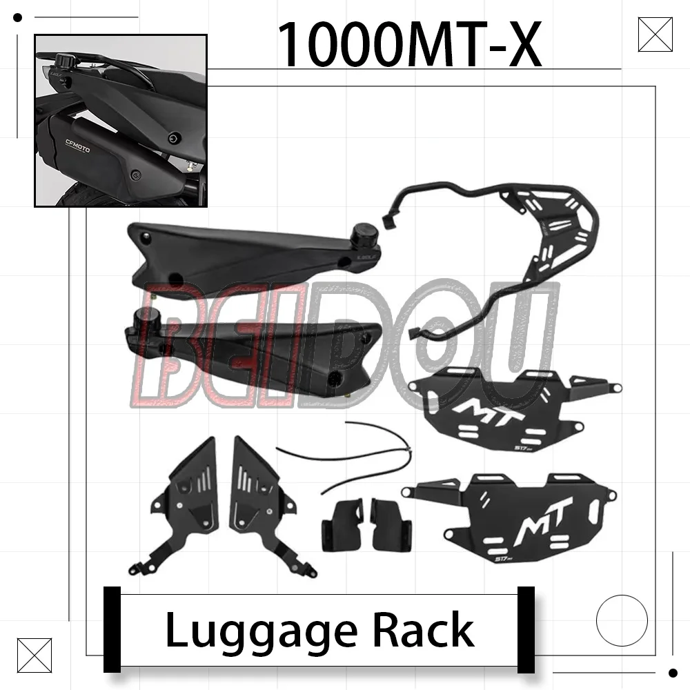 New For CF moto 1000MT-X 1000 MTX Motorcycle Side Panel Side Case Mount Bracket Rear Cargo Rack Rear Trunk Mount auxiliary tank
New For CF moto 1000MT-X 1000 MTX Motorcycle Side Panel Side Case Mount Bracket Rear Cargo Rack Rear Trunk Mount auxiliary tank