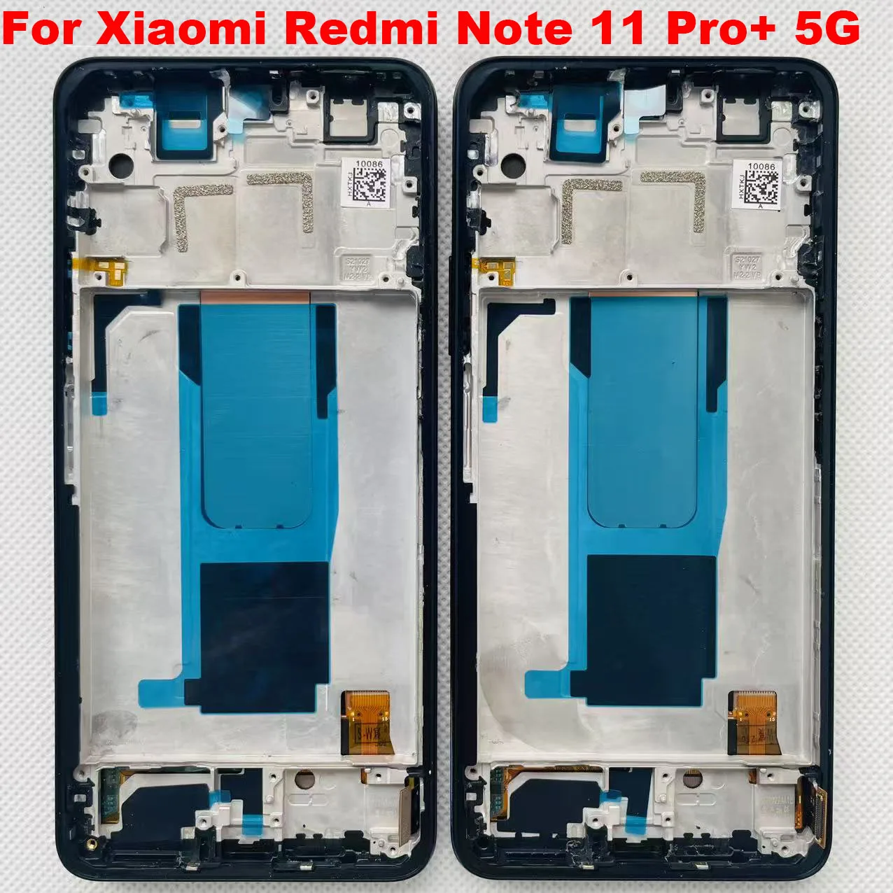 AMOLED Original 6.67'' For Xiaomi Redmi Note 11 Pro+ 5G LCD Display Touch Screen Digitizer Assembly 21091116UG, 21091116UC frame
AMOLED Original 6.67'' For Xiaomi Redmi Note 11 Pro+ 5G LCD Display Touch Screen Digitizer Assembly 21091116UG, 21091116UC frame