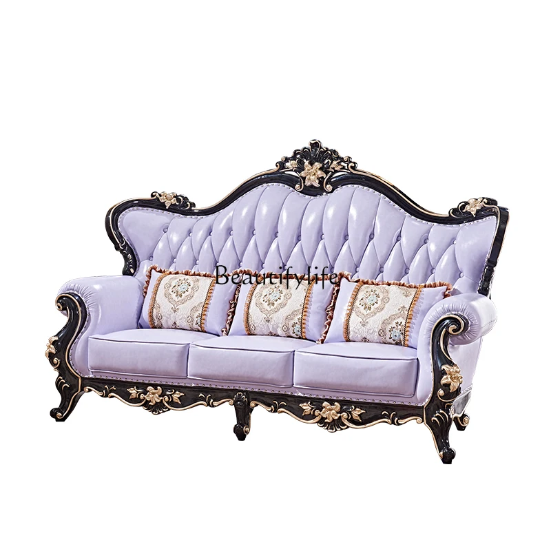 FG44FG44European sofa living room first layer cowhide luxury all solid wood double-sided carved villa leather sofa
FG44FG44European sofa living room first layer cowhide luxury all solid wood double-sided carved villa leather sofa
