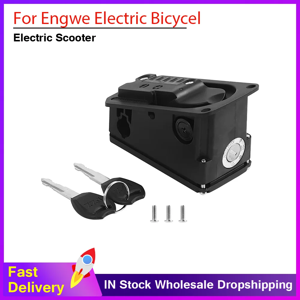 E-bike Battery Lock Kit Bike Battery Lock Connection Board Cover for Engwe Ebike DCIN with one XT60U-M Chargering Port Parts
E-bike Battery Lock Kit Bike Battery Lock Connection Board Cover for Engwe Ebike DCIN with one XT60U-M Chargering Port Parts