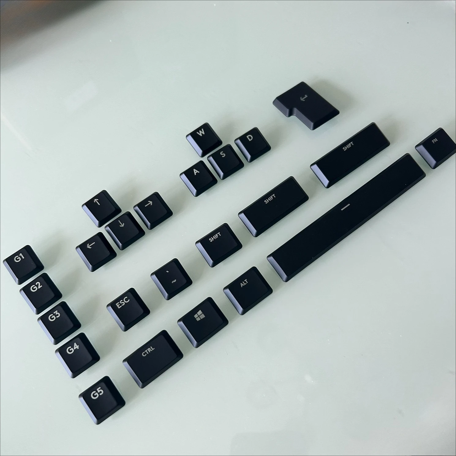 Suitable for Logitech G913/G195/TKL ESC, CTRL, ASDW, directional keys, SHIFT replacement, repair, and keycap replacement
Suitable for Logitech G913/G195/TKL ESC, CTRL, ASDW, directional keys, SHIFT replacement, repair, and keycap replacement