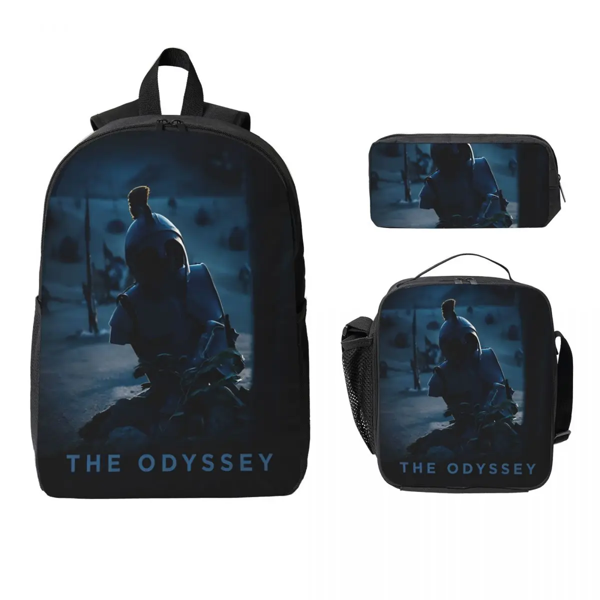 3Pcs The Odysseys Movie 2026 School bags Set for Kids Pen Bags Backpack Sets with Lunch Box For School Students Knapsack
3Pcs The Odysseys Movie 2026 School bags Set for Kids Pen Bags Backpack Sets with Lunch Box For School Students Knapsack