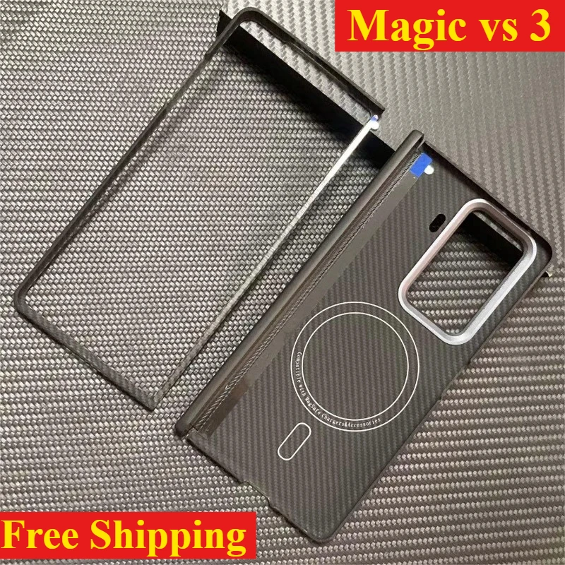 Central Axis Magnetic Carbon Aramid Case for Honor Magic vs 3 Carbon Fiber Case Aramid Fiber Covers Ultra-thin Protective Case
Central Axis Magnetic Carbon Aramid Case for Honor Magic vs 3 Carbon Fiber Case Aramid Fiber Covers Ultra-thin Protective Case