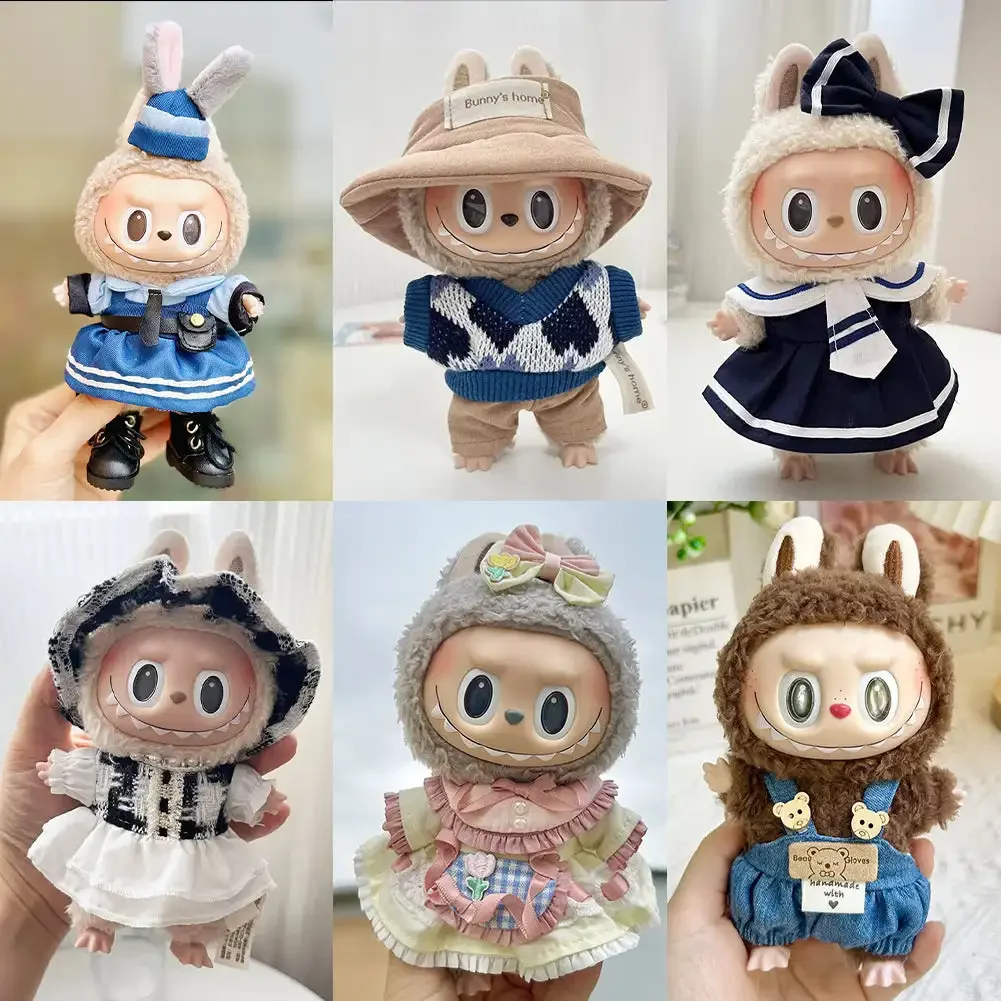Костюм для куклы Labubu 17 см, модная одежда, толстовки с капюшоном, Одежда для куклы, цветные подходящие толстовки, аксессуары для кукол, милые украшения
Костюм для куклы Labubu 17 см, модная одежда, толстовки с капюшоном, Одежда для куклы, цветные подходящие толстовки, аксессуары для кукол, милые украшения