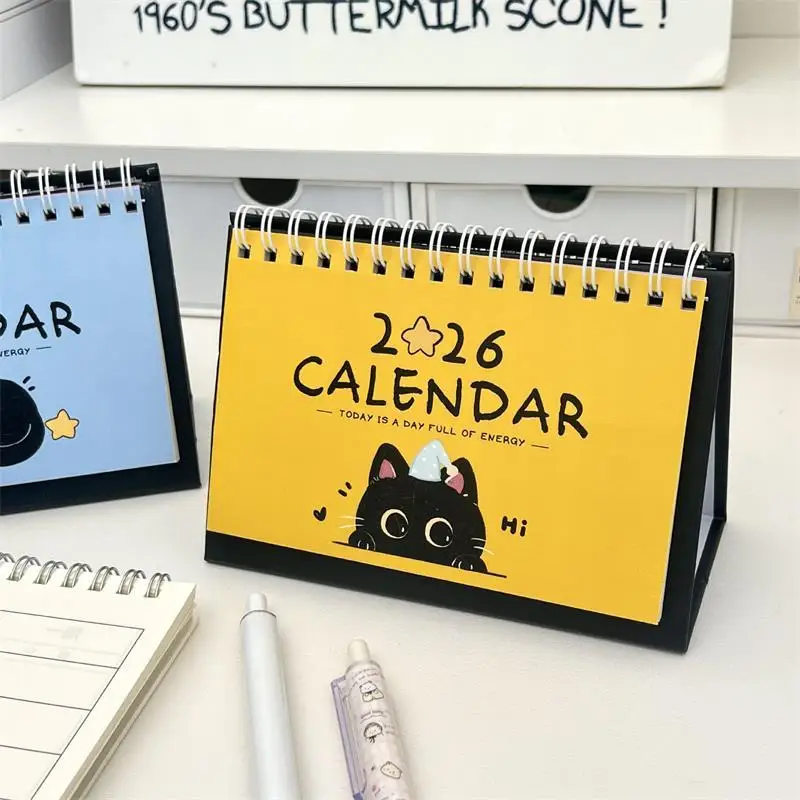 Creative Desk Portable Travel Calendars Cute Cat Pattern Calendar 2026 Year Of The Horse Mini CalendarsDesktop Decor Ornaments
Creative Desk Portable Travel Calendars Cute Cat Pattern Calendar 2026 Year Of The Horse Mini CalendarsDesktop Decor Ornaments
