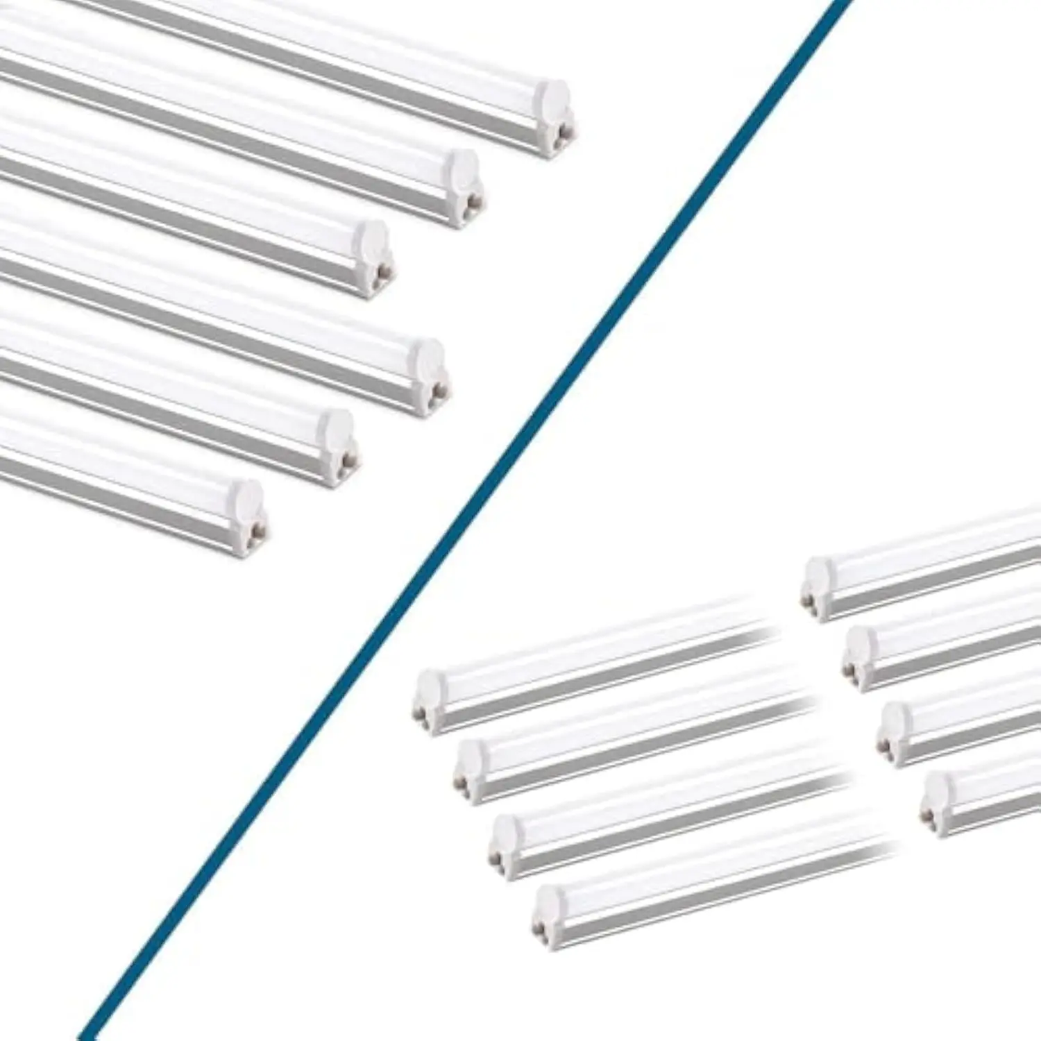 (Pack of 14 Led T5 Integrated Single Fixtures, 4ft, 2200Lm, 6500K (Super Bright White), 20W, Utility Shop Light, Ceiling and U
(Pack of 14 Led T5 Integrated Single Fixtures, 4ft, 2200Lm, 6500K (Super Bright White), 20W, Utility Shop Light, Ceiling and U