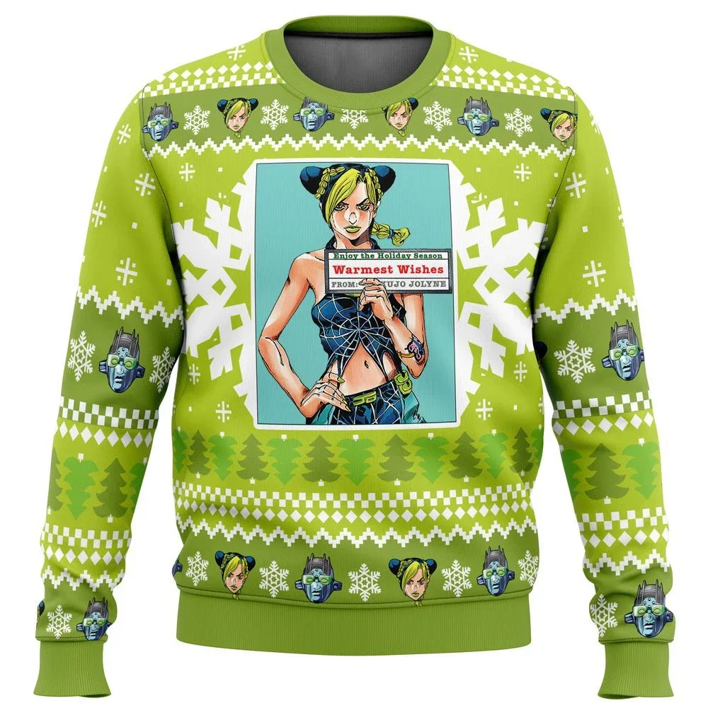 JoJos Ives Arre Adventure-Ly Santa Claus Pullover, Sweat-shirt et haut 3D, Vêtements de Noël, Cadeau pour homme, Automne et hive
JoJos Ives Arre Adventure-Ly Santa Claus Pullover, Sweat-shirt et haut 3D, Vêtements de Noël, Cadeau pour homme, Automne et hive